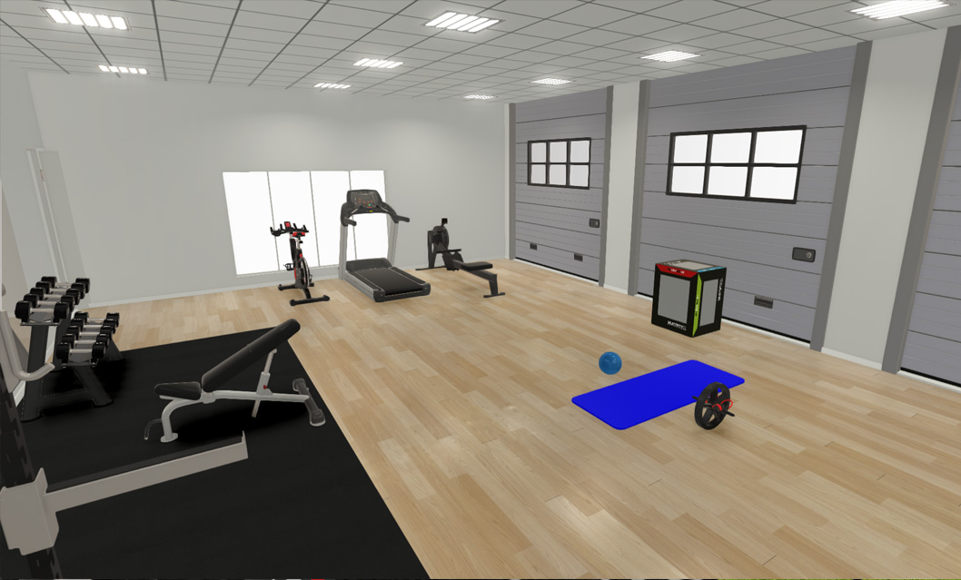 Fitness gym at home