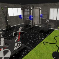 Fitness gym at home